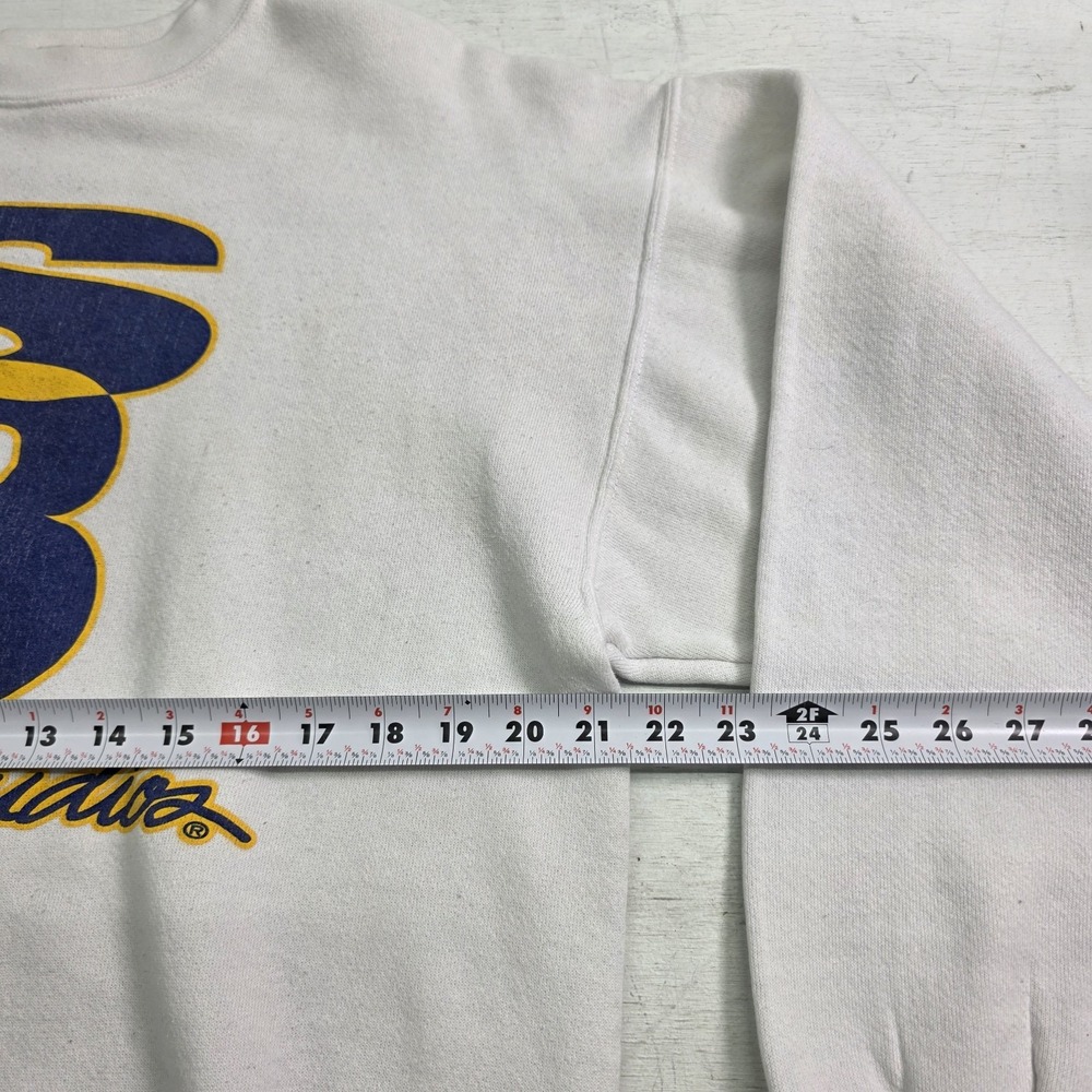 Vintage‎ 90s Rare Design White Universal Studios Sweatshirt Pullover Adult Sz L - Picture 11 of 13